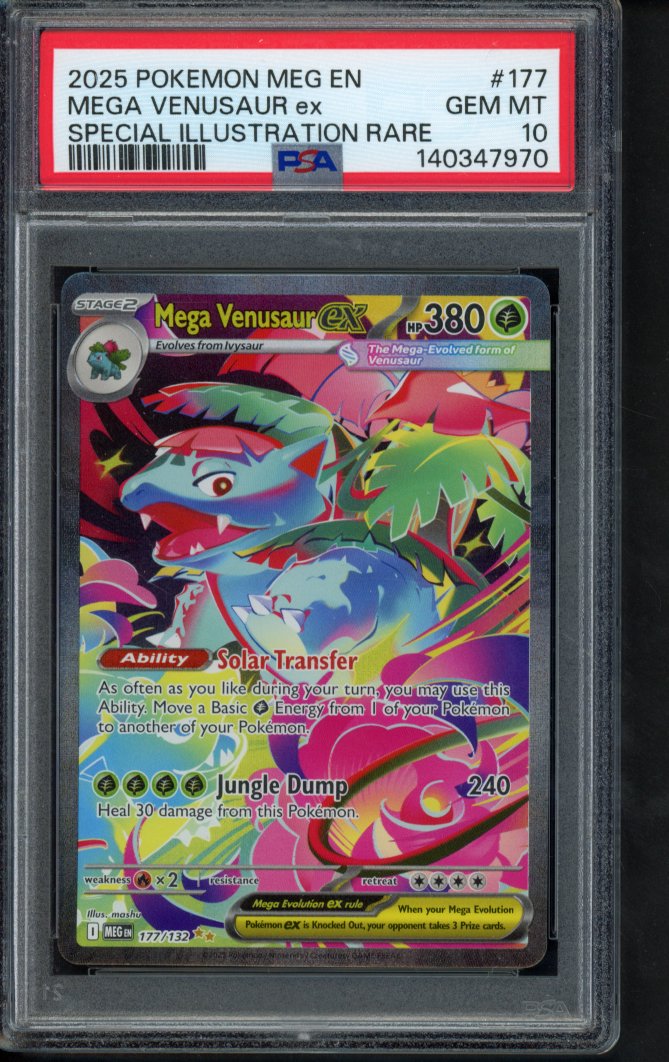 Mega Venusaur Ex 177/132 PSA 10 - RookieLegends