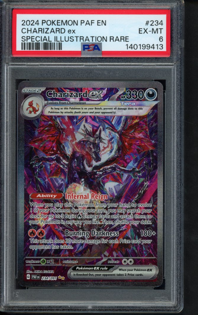 Charizard Ex 234/091 PSA 6 - RookieLegends