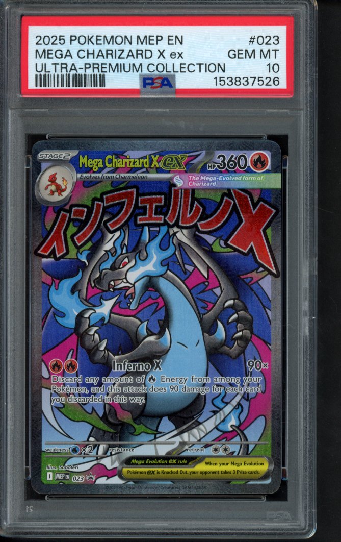Mega Charizard X Ex 023 PSA 10 RookieLegends