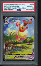 Flareon Vmax SWSH180 PSA 10 RookieLegends