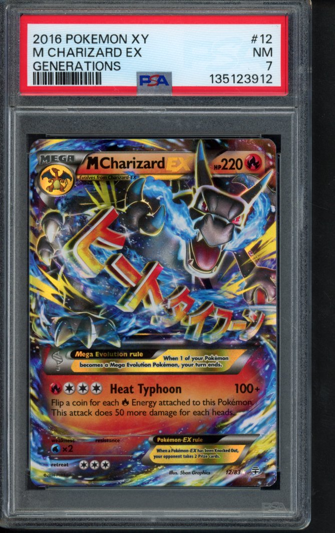 M Charizard Ex - Generations 12/83 PSA 7 RookieLegends