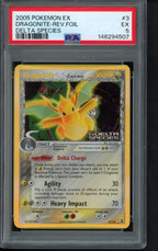 Dragonite Reverse Holo - Delta Species 3/113 PSA 5 RookieLegends