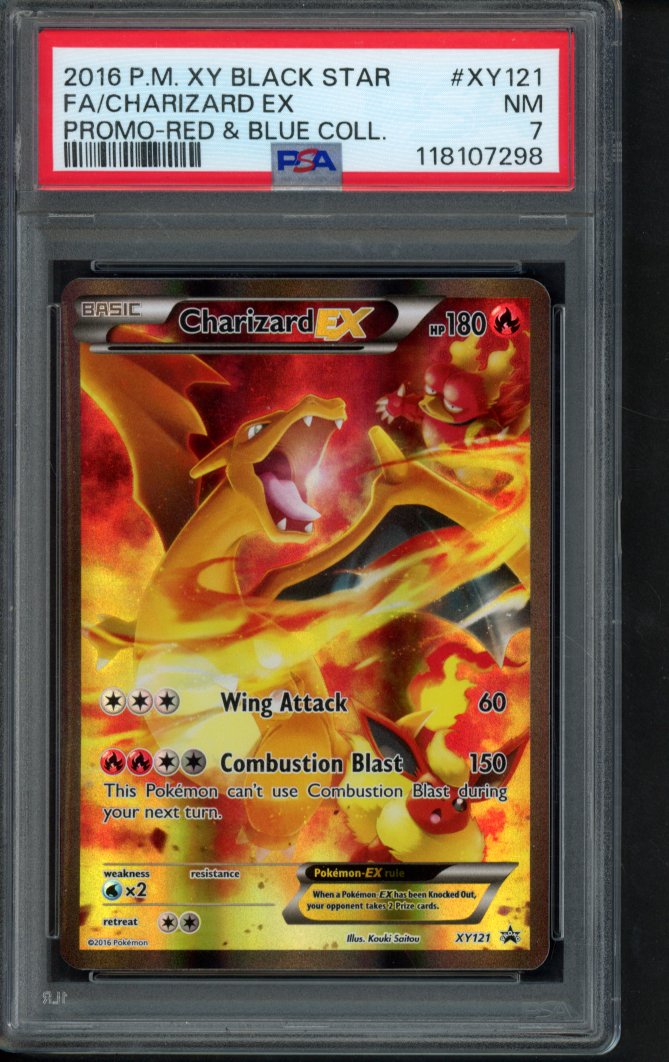 Charizard Ex XY121 PSA 7