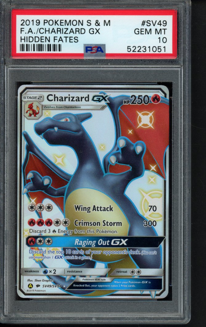 Charizard Gx SV49/SV94 PSA 10