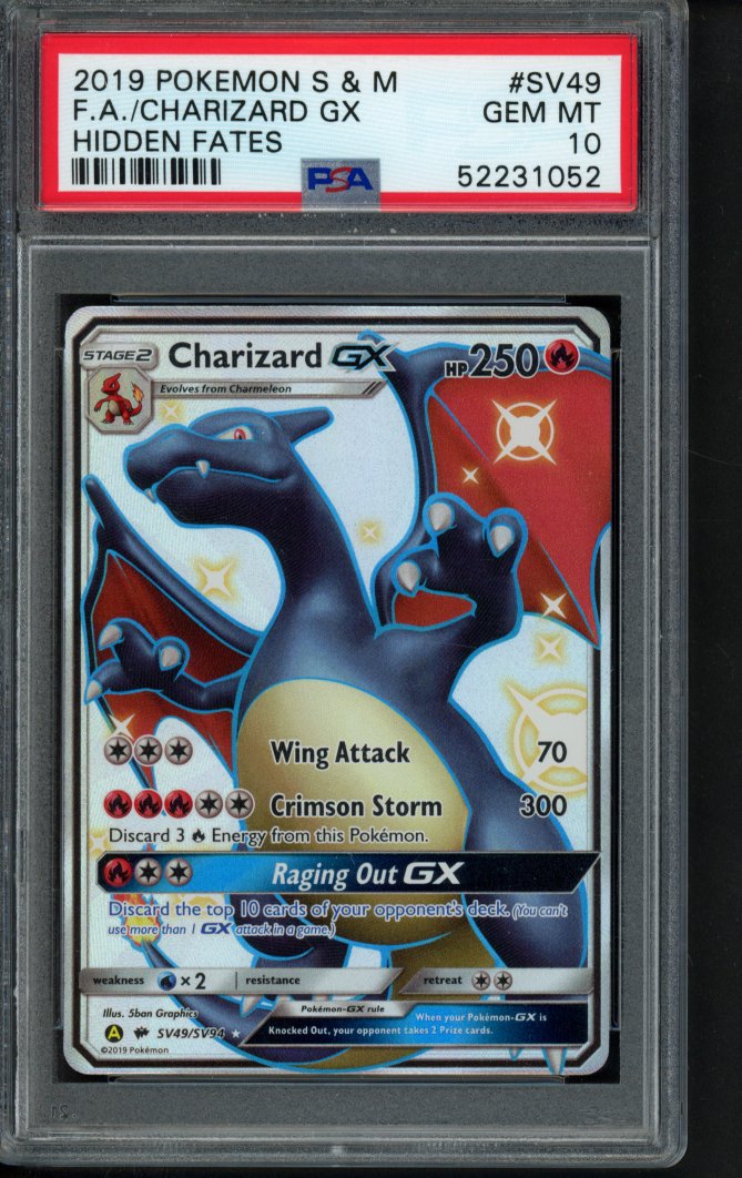Charizard Gx SV49/SV94 PSA 10