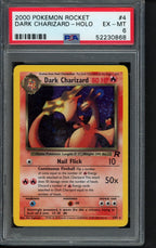 2000 Pokemon Rocket - Dark Charizard Holo 4/82 PSA 6