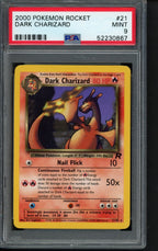2000 Pokemon Rocket - Dark Charizard 21/82 PSA 9