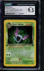 Dark Golbat Holo - Team Rocket - 1 St Edition 7/82 CGC 9.5