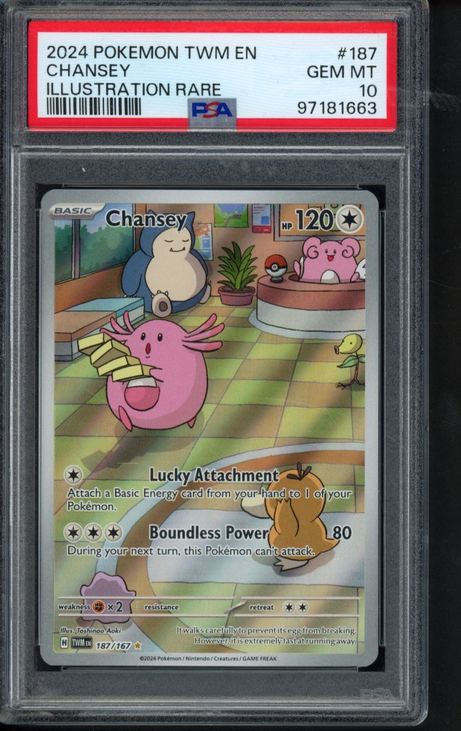 Chansey 187/167 PSA 10