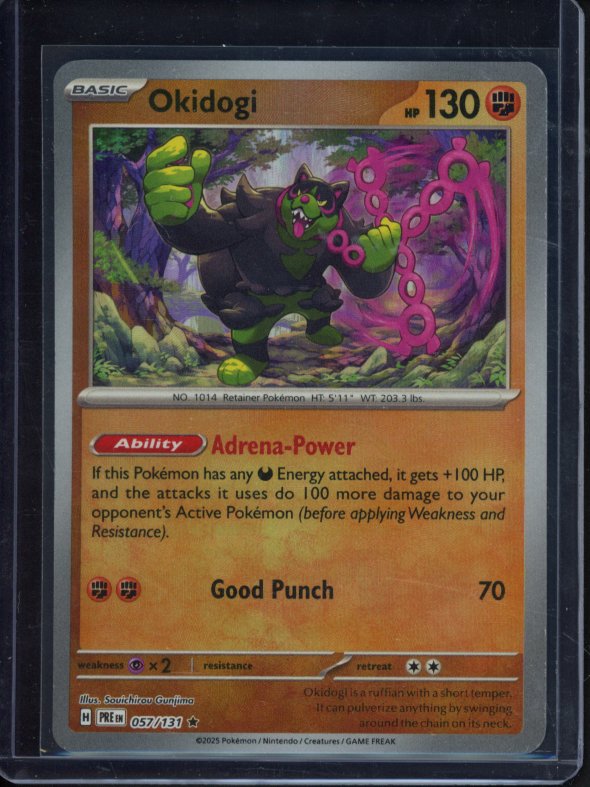 Okidogi (Master Ball Pattern) 057/131 Raw