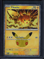 Pikachu (30th Celebrations) 02/128 Raw