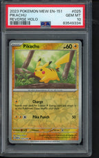 Pikachu - Reverse Holo 025/165 PSA 10