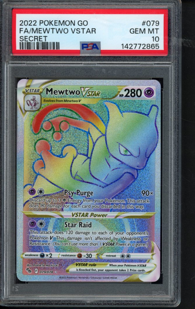 Mewtwo Vstar 079/078 PSA 10