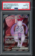 Team Rocket's Mewtwo Ex 213/182 PSA 10
