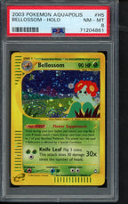 2003 Pokemon Aquapolis - Bellossom Holo H5/H32 PSA 8
