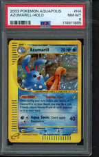 2003 Pokemon Aquapolis - Azumarill Holo H4/H32 PSA 8