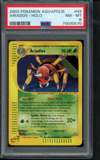 2003 Pokemon Aquapolis - Ariados Holo H3/H32 PSA 8