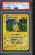2003 Pokemon Aquapolis - Ampharos Holo H1/H32 PSA 8