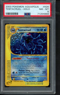 2003 Pokemon Aquapolis - Tentacruel Holo H26/H32 PSA 8