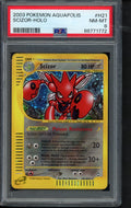 2003 Pokemon Aquapolis - Scizor Holo H21/H32 PSA 8