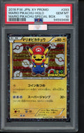 Mario Pikachu - MBA Silver Diamond - (JPN) 293/XY-P PSA 10