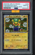 Luigi Pikachu - MBA Gold Diamond - (JPN) 295/XY-P PSA 10