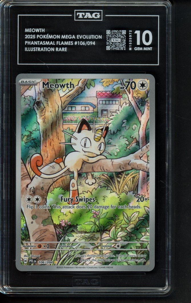 Meowth 106/094 TAG 10