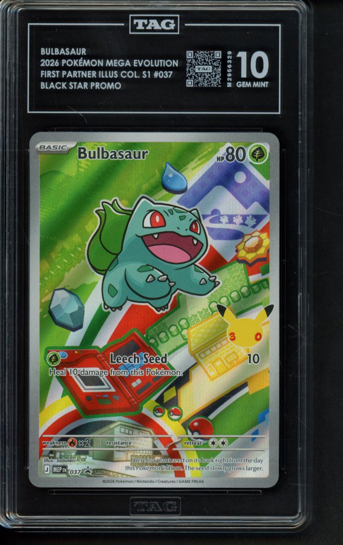 Bulbasaur 037 TAG 10
