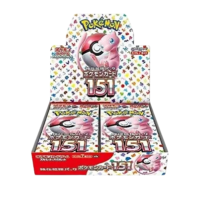 Pokemon 151 Booster Box (JP) [Damaged No. 61] RookieLegends