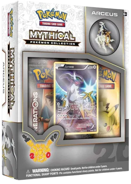 Mythical Pokemon Collection Box [Arceus] RookieLegends