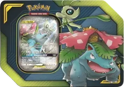 TAG TEAM Tin [Celebi & Venusaur GX] - RookieLegends
