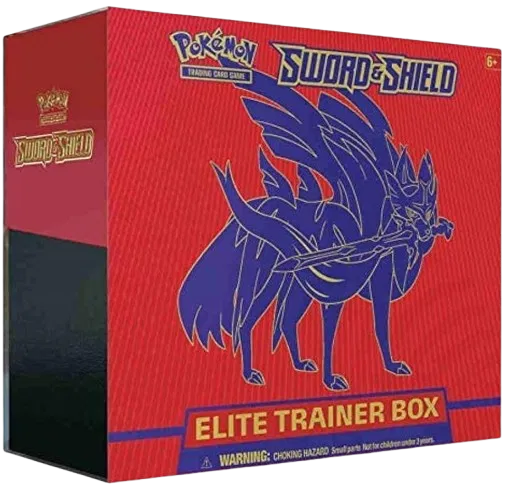 Sword & Shield Elite Trainer Box [Zacian] [Damaged CD1]