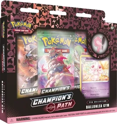 Champion's Path Pin Collection [Ballonlea Gym] RookieLegends