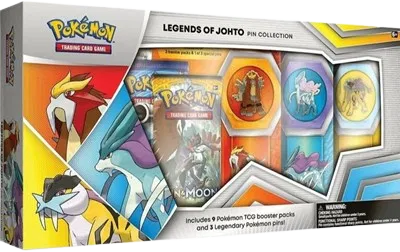 Legends of Johto Pin Collection RookieLegends
