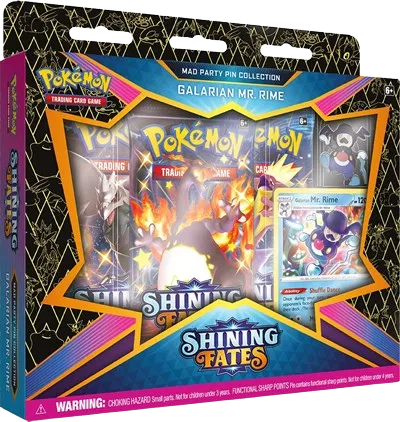Shining Fates Mad Party Pin Collection [Galarian Mr. Rime] - RookieLegends