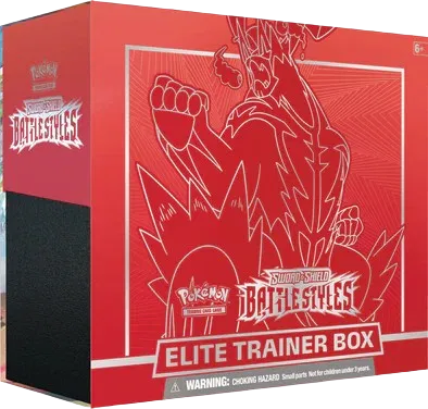 Battle Styles Elite Trainer Box [Single Strike Urshifu] (Red) [Damaged No. 72] RookieLegends