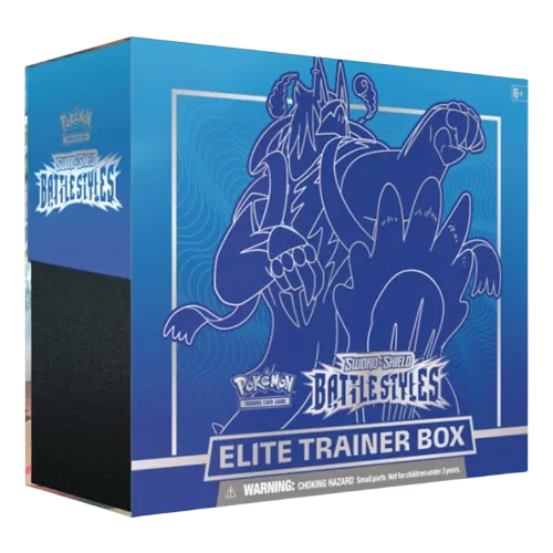 Battle Styles Elite Trainer Box [Rapid Strike Urshifu] (Blue) [Damaged No. 30] RookieLegends
