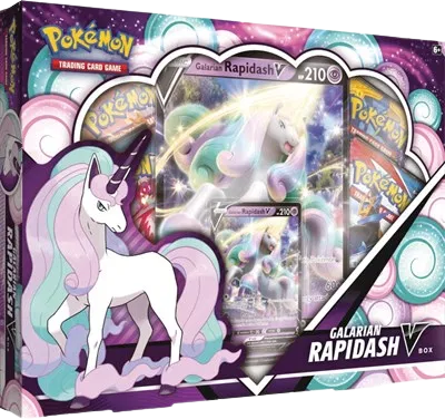 Galarian Rapidash V Box [Damaged BD1]