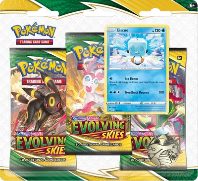 Evolving Skies 3 Pack Blister [Eiscue]
