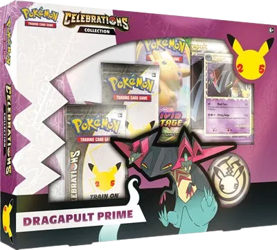 Celebrations Collection [Dragapult Prime] [Damaged No. 92] RookieLegends