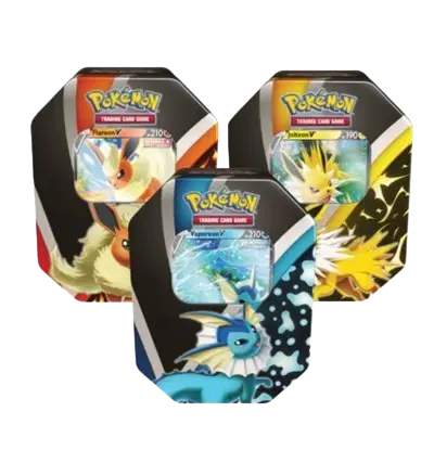 Eevee Evolutions Tin [Set of 3]