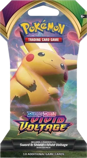 Vivid Voltage Sleeved Booster Pack