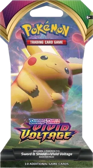 Vivid Voltage Sleeved Booster Pack - RookieLegends