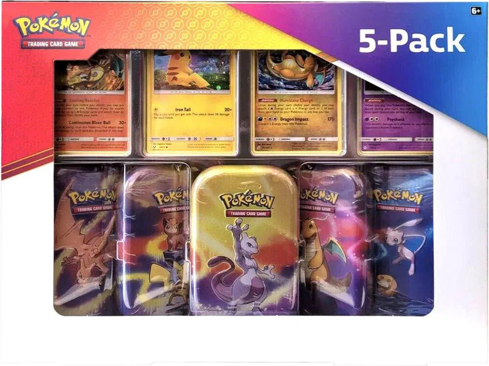 Kanto Power Mini Tins 5-Pack [Damaged No. 138]