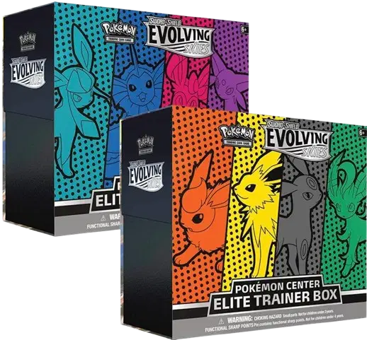 Evolving Skies Pokemon Center Elite Trainer Box [Set of 2] (Exclusive)