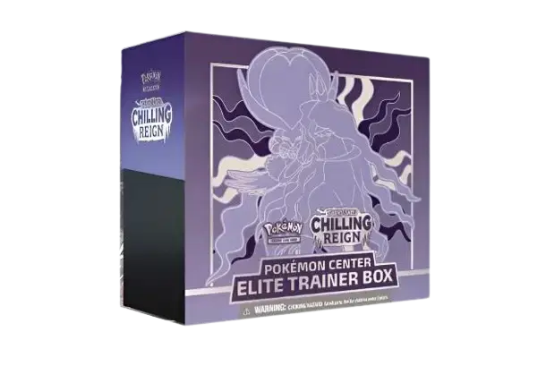 Chilling Reign Pokemon Center Elite Trainer Box [Shadow Rider Calyrex] (Exclusive) - RookieLegends