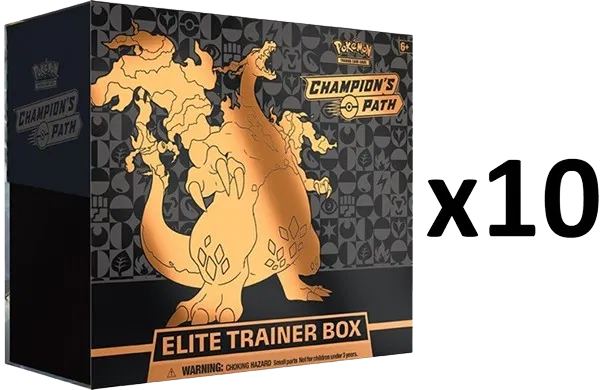 Champion's Path Elite Trainer Box Case RookieLegends