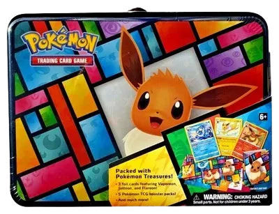 Eevee Pokemon Treasure Chest Tin - RookieLegends