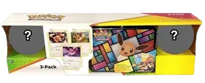Costco Pokemon Collector 3-Pack : Eevee Treasure Chest + 2 Poke Ball Tins - RookieLegends