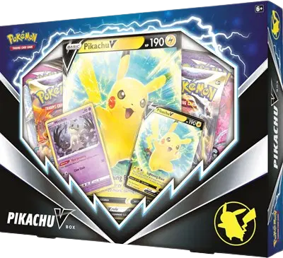 Pikachu V Box